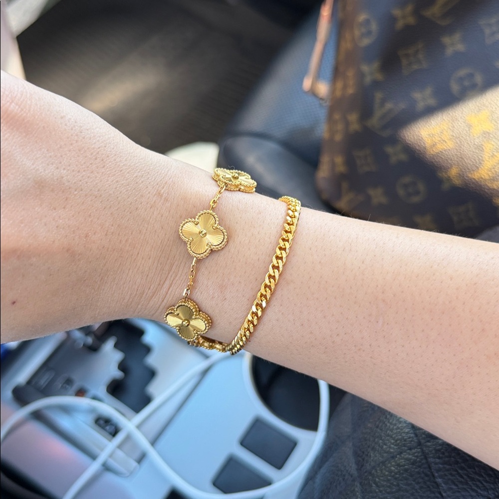 Vancleef 4 clover bracelet - Picture 11 of 11